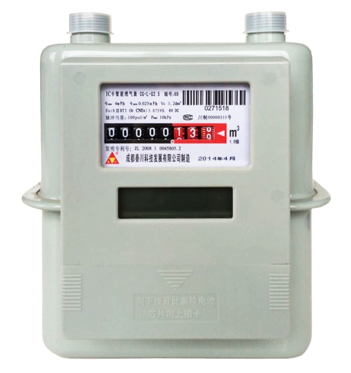 IC(integrated circuit) card intelligent gas meter